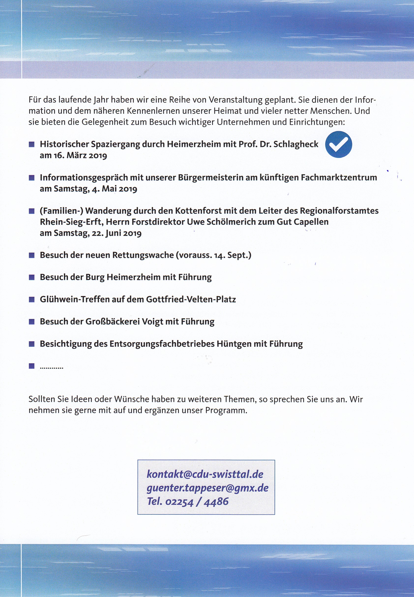 Mit uns unterwegs (2)