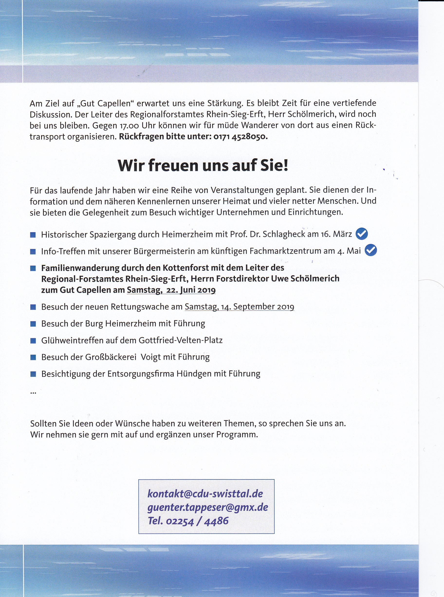 Mit uns unterwegs - Familienausflug durch unseren Kottenforst