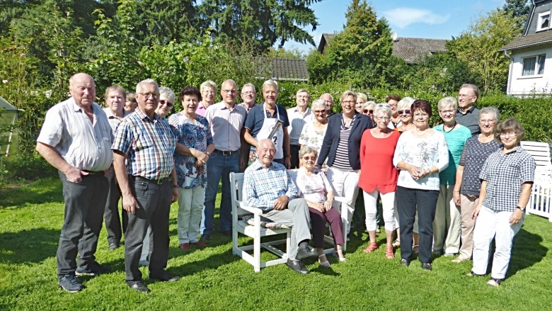 Teilgruppe mit Gästen