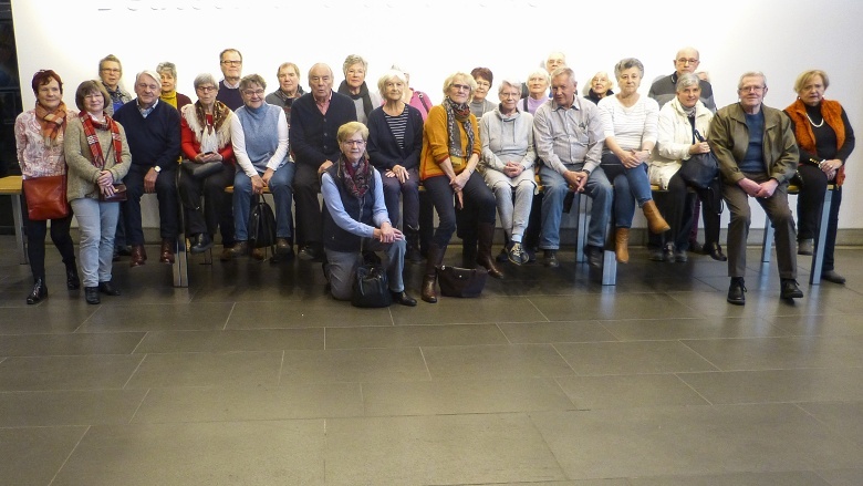 Besuchergruppe im Haus der Geschichte
