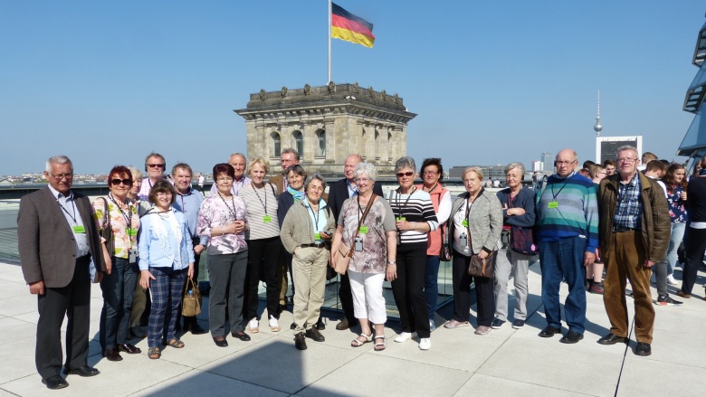 Swisttaler Gruppe auf der Kuppel Reichstagsgebäude