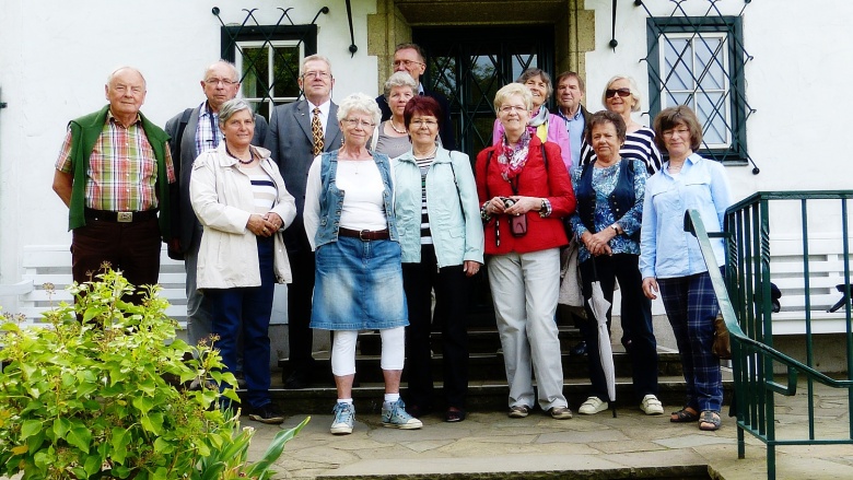 Besuchergruppe