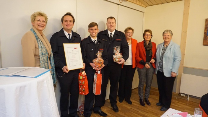 Ehrung der Jugendfeuerwehr