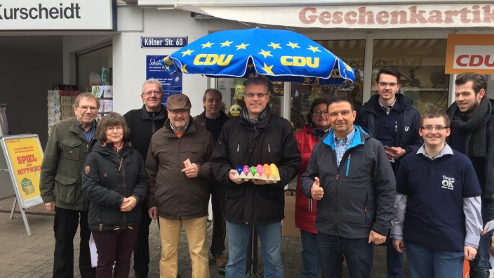 Canvassing in Heimerzheim