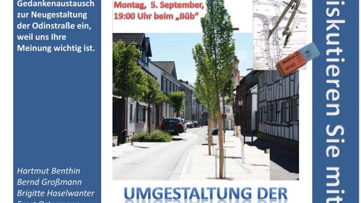 Info-Veranstaltung Odinstrasse