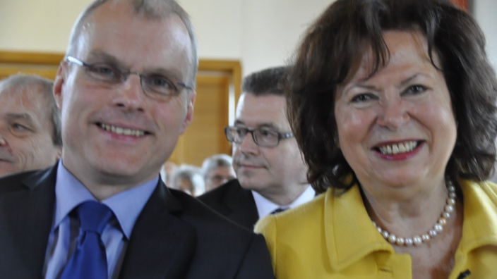 Oliver Krauß und Ilka von Boeselager