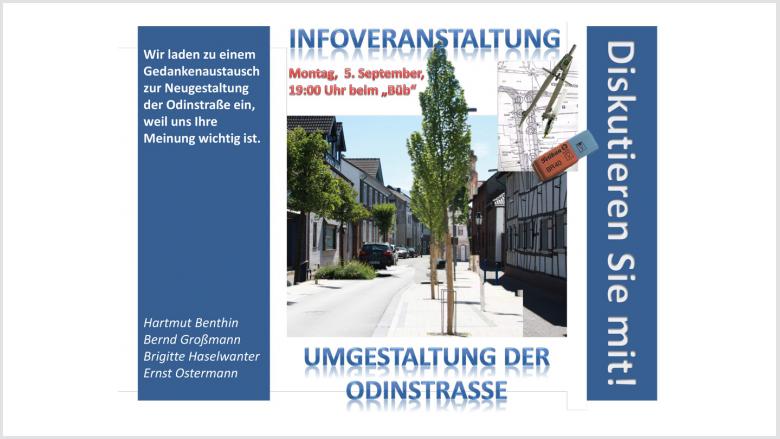 Info-Veranstaltung Odinstrasse